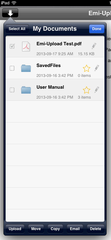 Edit and Select